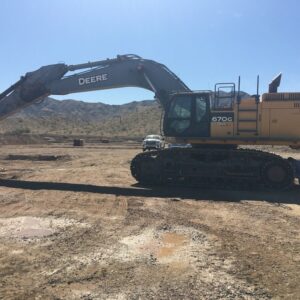 Used 2017 John Deere 670GLC Excavator For Sale